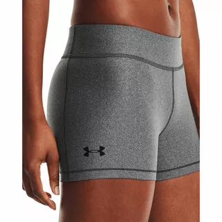 Dámské kompresní šortky Under Armour HG Armour Mid Rise Shorty - Charcoal Light Heather