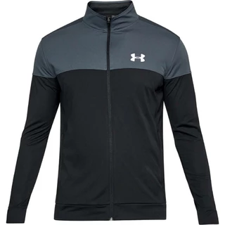 Men’s Sweatshirt Under Armour Sportstyle Pique Jacket - Black - Stealth Gray