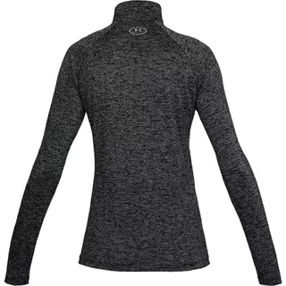 Dámská funkční mikina Under Armour New Tech 1/2 Zip - Twist - Ghost Gray/Radio Red/Metallic Silver