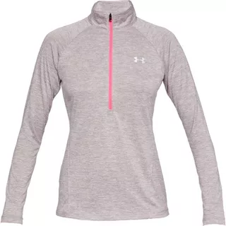 Dámská funkční mikina Under Armour New Tech 1/2 Zip - Twist - Black/Black/Metallic Silver