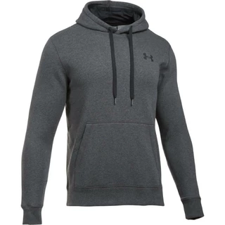 Pánská mikina Under Armour Rival Fitted Pull Over - Carbon Heather/Black