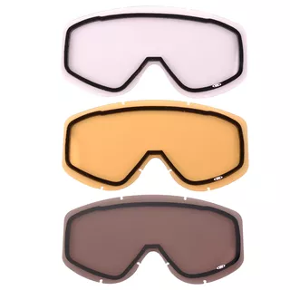 Replacement Lens for Ski Goggles WORKER Hiro - Clear