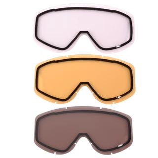 Replacement Lens for Ski Goggles WORKER Cooper - Smoked Mirror
