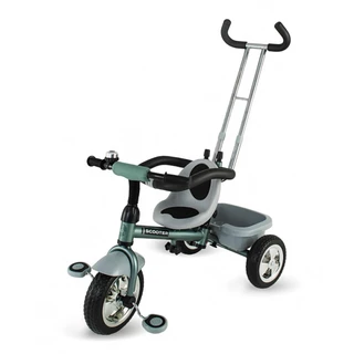 Three-Wheel Stroller/Tricycle with Tow Bar DHS Scooter Plus - Green