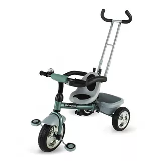 Three-Wheel Stroller/Tricycle with Tow Bar DHS Scooter Plus - Blue