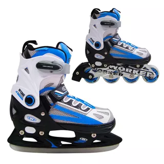 WORKER Nolan 2in1 in-line skates - Red