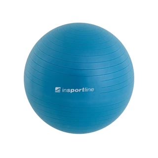 Gymnastic ball inSPORTline Comfort Ball 55 cm - Purple - Blue