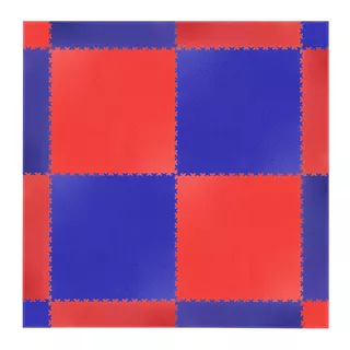 Puzzle Floor Mat inSPORTline Simple Red