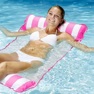 Pompowany materac leżak basenowy inSPORTline WaveBed