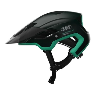 Bike Helmet Abus MonTrailer - Polar White - Smaragd Green