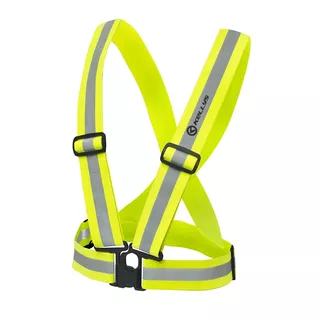 Reflective Suspenders Kellys Moonlight - Reflective Yellow