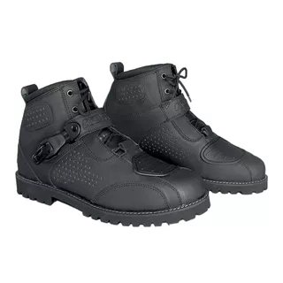 Motorradhalbstiefel KORE Icone - schwarz