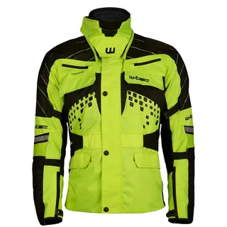 Moto Jacket W-TEC Astar - Black - Green