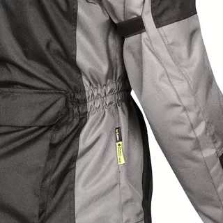 Kurtka motocyklowa W-TEC Cronus wodoodporna - OUTLET - Czarno-szary