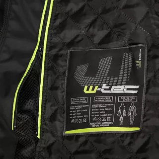 Kurtka motocyklowa W-TEC Cronus wodoodporna - OUTLET - Czarno-szary