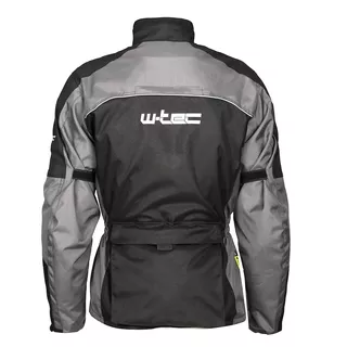 Kurtka motocyklowa W-TEC Cronus wodoodporna - OUTLET - Czarno-szary