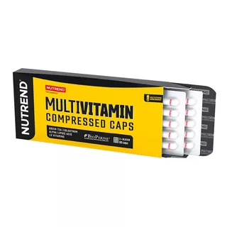 táplálék kiegészítő Nutrend Multivitamin Compressed Caps 60 kapslí