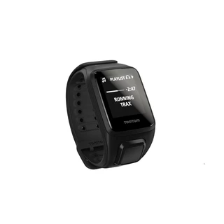 GPS hodinky TomTom Spark Fitness Cardio + Music + slúchadlá - čierna