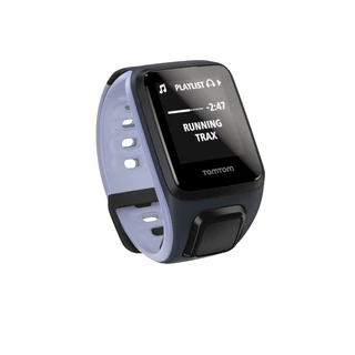 Fitness Tracker TomTom Runner 2 Cardio + Music - White / Submersion Blue - Airforce Blue/Grey-Violet