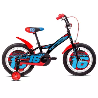 Children’s Bike Capriolo Mustang 16” – 2017 - Black-Blue-Red