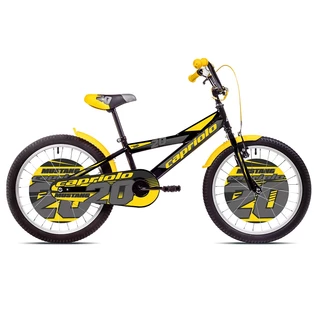Children’s Bike Capriolo Mustang 20” – 2017 - Black-Yellow - Black-Yellow