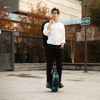 Електрическа едноколка INMOTION V3C - син