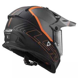 Moto přilba LS2 MX436 Pioneer Grafika - 3XL (65-66)