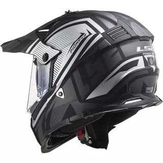 LS2 MX436 Pioneer Evo Motorradhelm - Evolve Matt White Black