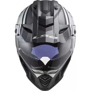 LS2 MX436 Pioneer Evo Motorradhelm - Evolve Matt White Black