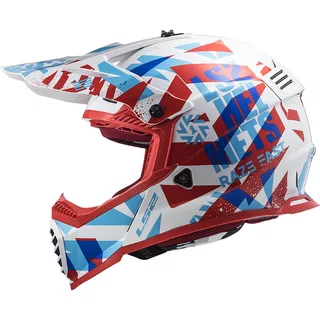 Juniorská moto přilba LS2 MX437J Fast Evo Mini Funky