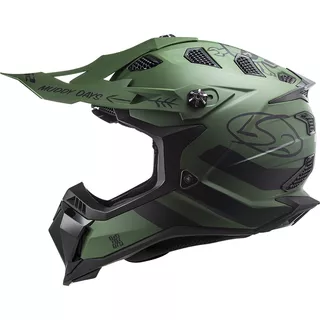 Motokrosová prilba LS2 MX700 Subverter Cargo - Matt Military Green