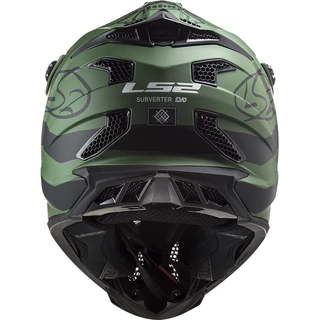 Motocross Helmet LS2 MX700 Subverter Cargo - Matt Military Green