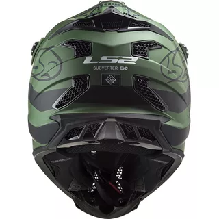 Motokrosová helma LS2 MX700 Subverter Cargo - Matt Military Green