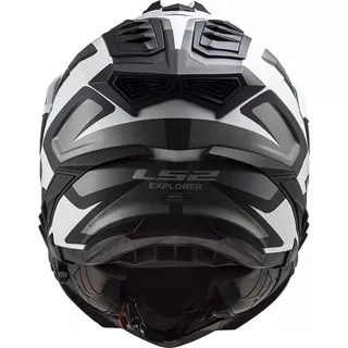 Endurohelm LS2 MX701 Explorer Alter - Matt Black H-V Yellow