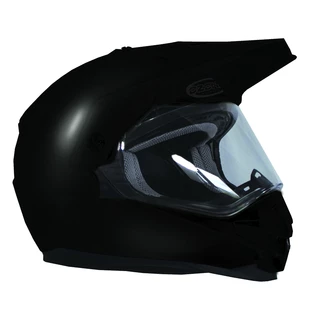 Enduro helmet Ozone MXT-01 - Matte Black - Black Glossy