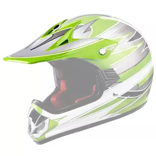 Replacement Visor for WORKER V310 Junior Helmet - White with Eagle - Green