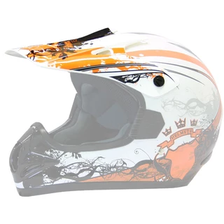 Replacement Visor for WORKER MAX 606-1 Helmet - CAT silver graphic - CAT KTM Orange