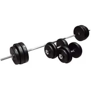 Nakládací činkový set  inSPORTline BS08 3-50 kg - 2.jakost