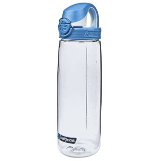 Sports Water Bottle NALGENE On The Fly 700ml - Glacial Blue/Glacial Cap - Clear/Seaport Cap