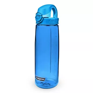 Sports Water Bottle NALGENE On The Fly 700ml - Clear/Seaport Cap - Glacial Blue/Glacial Cap