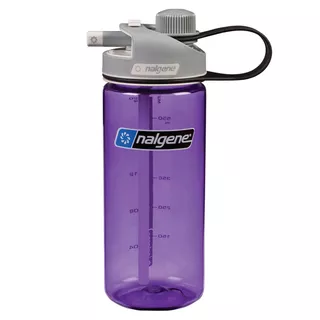 NALGENE MultiDrink 590 ml Sportflasche - Grau - Purple