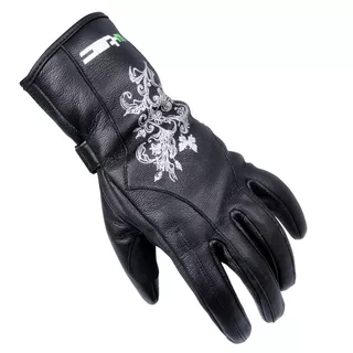 Damen-Lederhandschuhe W-TEC Natali - schwarz