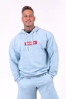 Nebbia Red Label 149 Herren Sweatshirt - LIGHT BLUE