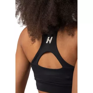 Medium-Support Sports Bra Nebbia Active 413 - Dark Grey