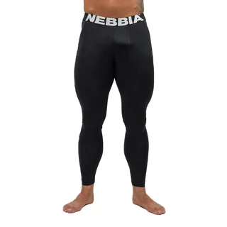 Men’s Leggings w/ Pocket Nebbia Discipline 708 - Black - Black