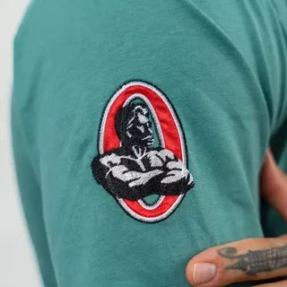 Short-Sleeved T-Shirt Nebbia Dedication 709 - Green