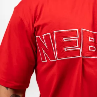 Short-Sleeved T-Shirt Nebbia Legacy 711 - Red