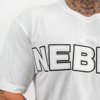 T-shirt koszulka z krótkim rękawem Nebbia Legacy 711 - Biały