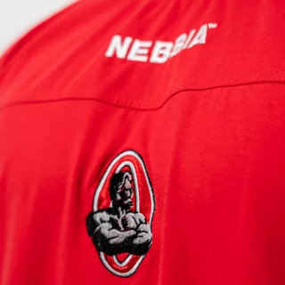 T-shirt koszulka z krótkim rękawem Nebbia Legendary 712 - Czerwony
