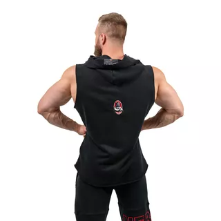 Bluza bez rękawów z kapturem Nebbia Iron Beast 710 - Zielony